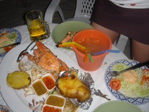 海辺のシーフードレストラン２