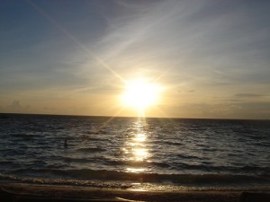 天気がいい日のサイリービーチ