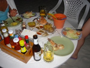 海辺のシーフードレストラン３